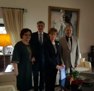 Ce prezență uluitoare, de-o eleganță aparte! Cum arată soția lui Emil Constantinescu la vârstă de 85 de ani. Nu a mai fost văzută de ani buni
